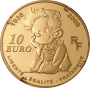 10 Euros Spirou obverse image