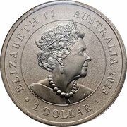 1 Dollar - Elizabeth II Posthumous; 6th Portrait - Year of the Rabbit obverse image