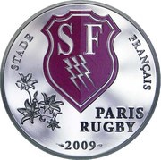 10 Euros Stade Français, France, 2009 reverse image
