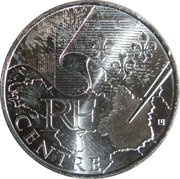 10 Euros Centre, 1st type obverse image