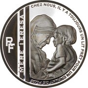10 Euros Mother Teresa obverse image