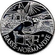 10 Euros Lower-Normandie obverse image