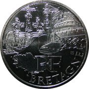 10 Euros Brittany obverse image