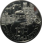 10 Euros Champagne-Ardenne obverse image