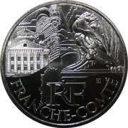 10 Euros Franche-Comté obverse image