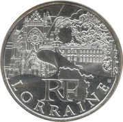 10 Euros Lorraine obverse image