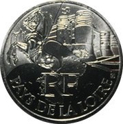 10 Euros Pays de la Loire obverse image