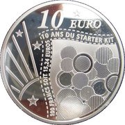 10 Euros Starter Kit, France, 2011 reverse image