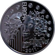 10 Euros Music Day, France, 2011 reverse image