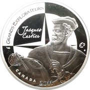 10 Euros Jacques Cartier, France, 2011 reverse image