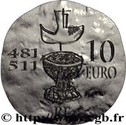 10 Euros Clovis obverse image
