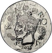 10 Euros Charles II, France, 2011 reverse image