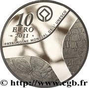 10 Euros Palace of Versailles, France, 2011 reverse image
