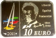 10 Euros Vassily Kandinsky, France, 2011 reverse image