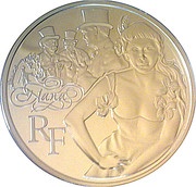 10 Euros Nana obverse image