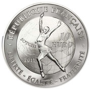 10 Euros Figure Skating obverse image