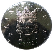10 Euros Louis IX, France, 2012 reverse image