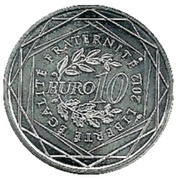 10 Euros Mayotte, France, 2012 reverse image