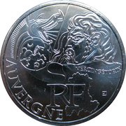 10 Euros Auvergne obverse image