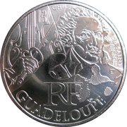 10 Euros Guadeloupe obverse image