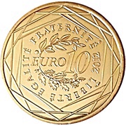 10 Euros Corse, France, 2012 reverse image