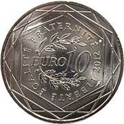 10 Euros Limousin reverse image