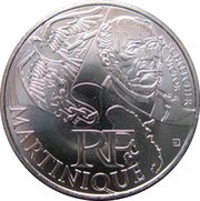 10 Euros Martinique obverse image