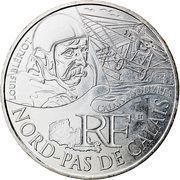 10 Euros Nord-Pas de Calais obverse image