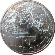 10 Euros Picardie obverse image