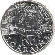10 Euros Lorraine obverse image