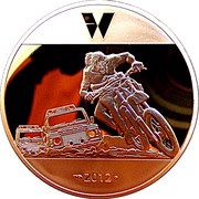 10 Euros Largo Winch, France, 2012 reverse image