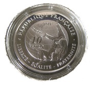 10 Euros - J.O 2012 Le Judo obverse image
