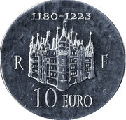 10 Euros Philippe II Auguste obverse image