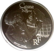 10 Euros "Cyrano de Bergerac" obverse image
