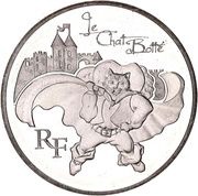 10 Euros "Le chat botté" obverse image