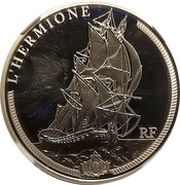 10 Euros L'Hermione obverse image