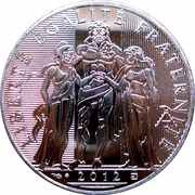 10 Euros Hercules, France, 2012-2013 reverse image