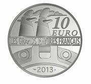10 Euros The Amazone, France, 2013 reverse image
