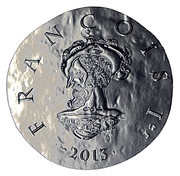 10 Euros François I, France, 2013 reverse image