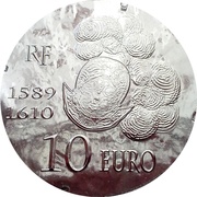 10 Euros Henri IV obverse image