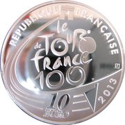 10 Euros Best Sprinter obverse image