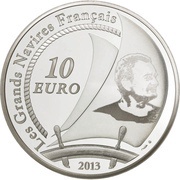 10 Euros Pen Duick, France, 2013 reverse image