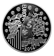 10 Euros European Space Agency, France, 2014 reverse image