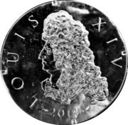 10 Euros Louis XIV, France, 2014 reverse image