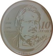 10 Euros Rastignac, France, 2014 reverse image