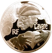 10 Euros - L´avare 'Molière' obverse image