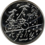 10 Euros Equality - Autumn reverse image