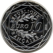 10 Euros Equality - Winter obverse image