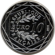10 Euros Fraternity - Winter obverse image