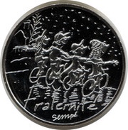 10 Euros Fraternity - Winter, France, 2014 reverse image